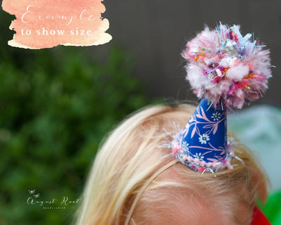 Butterfly Party Hat | Kids Party Hat | Girls Party Hat| Pom Pom Party Hat